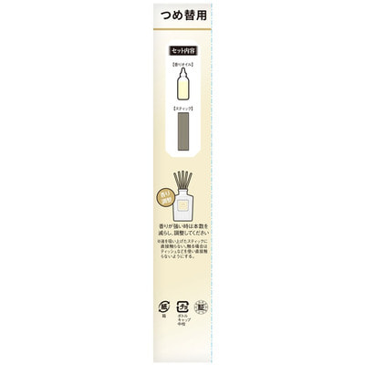 Kobayashi "Parfum Blanc Ecru - Нежные цветы" Ароматический диффузор для дома, наполнитель + палочки, сменная упаковка, 70 мл. (вид 1) Kobayashi "Parfum Blanc Ecru - Нежные цветы" Ароматический диффузор для дома, наполнитель + палочки, сменная упаковка, 70 мл. (фото, вид 1)