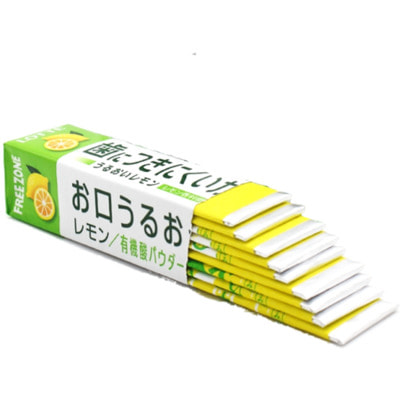 Lotte "Free Zone Lemon Gum"     , 9 . (,  1)