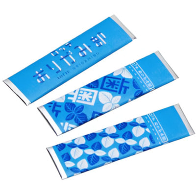 Lotte "Free Zone Mint Gum"  ,   , 9 . (,  2)