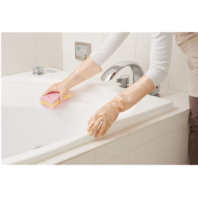 Showa Gloves "Nice Hand Smooth Touch Semi-Long"          , -,  M, 1 . (,  3)