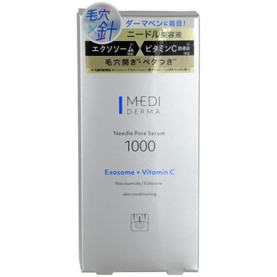Momotani "Medi Derma Needle Pore Serum 1000" Сыворотка для лица с микроиглами, с экзосомами и витамином С, интенсивная стимуляция, 12 г. (вид 1) Momotani "Medi Derma Needle Pore Serum 1000" Сыворотка для лица с микроиглами, с экзосомами и витамином С, интенсивная стимуляция, 12 г. (фото, вид 1)