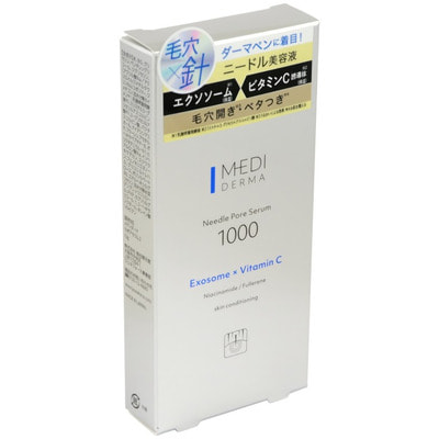 Momotani "Medi Derma Needle Pore Serum 1000" Сыворотка для лица с микроиглами, с экзосомами и витамином С, интенсивная стимуляция, 12 г. (вид 2) Momotani "Medi Derma Needle Pore Serum 1000" Сыворотка для лица с микроиглами, с экзосомами и витамином С, интенсивная стимуляция, 12 г. (фото, вид 2)