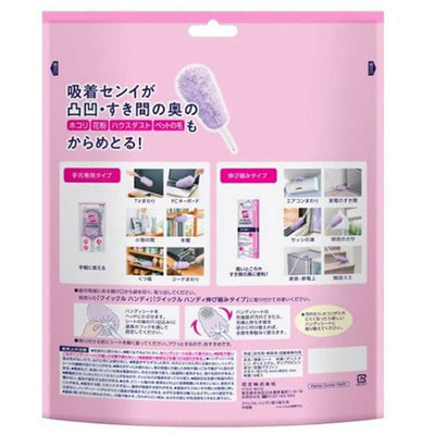 КАО "Quick Le" Сменная насадка для щетки для удаления пыли, розовая, 8 шт. (вид 1) КАО "Quick Le" Сменная насадка для щетки для удаления пыли, розовая, 8 шт. (фото, вид 1)