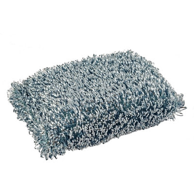 Cowgel "Sponge Lustar AD-1" Антибактериальная губка для посуды с алюминиевым покрытием, серебристо-голубая, 13,5х8,5х1,5 см, 1 шт. (вид 1) Cowgel "Sponge Lustar AD-1" Антибактериальная губка для посуды с алюминиевым покрытием, серебристо-голубая, 13,5х8,5х1,5 см, 1 шт. (фото, вид 1)