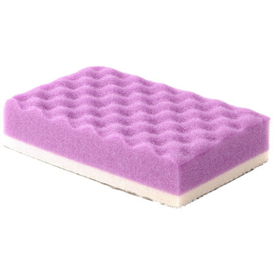 Cowgel "Aloty X Sponge" Антибактериальная трехслойная губка для посуды, со стальным покрытием, серебристая, 12х7,5х2 см, 1 шт. (вид 2) Cowgel "Aloty X Sponge" Антибактериальная трехслойная губка для посуды, со стальным покрытием, серебристая, 12х7,5х2 см, 1 шт. (фото, вид 2)