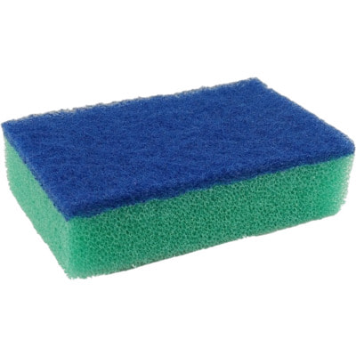 Kikulon "Pro Hand Sponge" Профессиональная губка для посуды с антибактериальной пропиткой, двухслойная, жесткий верхний слой, 11x7x3 см, 1 шт. (вид 1) Kikulon "Pro Hand Sponge" Профессиональная губка для посуды с антибактериальной пропиткой, двухслойная, жесткий верхний слой, 11x7x3 см, 1 шт. (фото, вид 1)