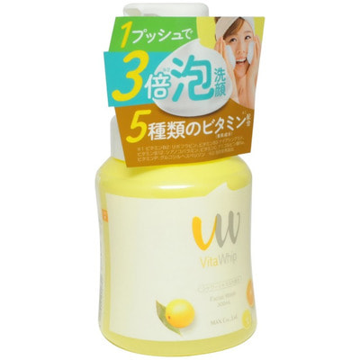 MAX "Vita Whip Facial Foam" Пенка для умывания лица “5 витаминов”, 300 мл. (вид 1) MAX "Vita Whip Facial Foam" Пенка для умывания лица “5 витаминов”, 300 мл. (фото, вид 1)
