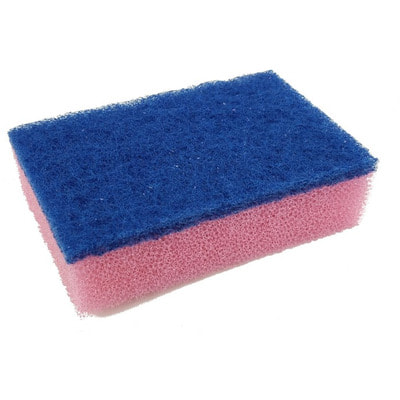 Kikulon "Pro Hand Sponge" Профессиональная губка для посуды с антибактериальной пропиткой, двухслойная, жесткий верхний слой, 11x7x3 см, 1 шт. (вид 1) Kikulon "Pro Hand Sponge" Профессиональная губка для посуды с антибактериальной пропиткой, двухслойная, жесткий верхний слой, 11x7x3 см, 1 шт. (фото, вид 1)