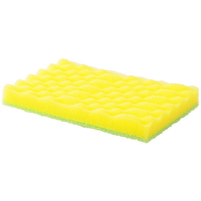 Kikulon "Pro Non-Damage Sponge" Профессиональная губка для посуды с антибактериальной пропиткой, двухслойная, без абразивных частиц, 14x9x1,5 см, 1 шт. (вид 2) Kikulon "Pro Non-Damage Sponge" Профессиональная губка для посуды с антибактериальной пропиткой, двухслойная, без абразивных частиц, 14x9x1,5 см, 1 шт. (фото, вид 2)