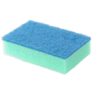 Kikulon "Pro Hard Sponge" Профессиональная губка для посуды с антибактериальной пропиткой, двухслойная, жесткий верхний слой, 11x7x3 см, 1 шт. (вид 1) Kikulon "Pro Hard Sponge" Профессиональная губка для посуды с антибактериальной пропиткой, двухслойная, жесткий верхний слой, 11x7x3 см, 1 шт. (фото, вид 1)