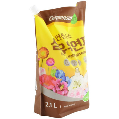 HB Global "Consensus Fabric Softener" Кондиционер для белья для всей семьи, аромат детского лосьона, сменная упаковка, 2,1 л. (вид 1) HB Global "Consensus Fabric Softener" Кондиционер для белья для всей семьи, аромат детского лосьона, сменная упаковка, 2,1 л. (фото, вид 1)