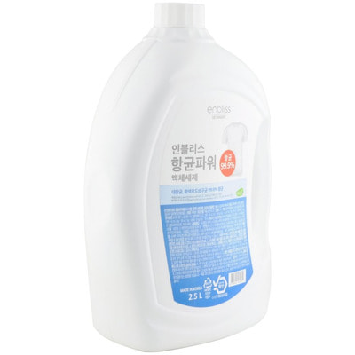 HB Global "Enbliss Liquid Laundry Detergent" Жидкое средство для стирки антибактериальное, 2,5 л. (вид 1) HB Global "Enbliss Liquid Laundry Detergent" Жидкое средство для стирки антибактериальное, 2,5 л. (фото, вид 1)