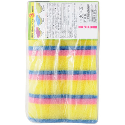 Kikulon "Pro Sponge 5P S" Профессиональная губка для посуды с антибактериальной пропиткой, трехслойная S-образная, жесткий верхний слой, 11x7x3,5 см, 5 шт в упаковке. (вид 1) Kikulon "Pro Sponge 5P S" Профессиональная губка для посуды с антибактериальной пропиткой, трехслойная S-образная, жесткий верхний слой, 11x7x3,5 см, 5 шт в упаковке. (фото, вид 1)