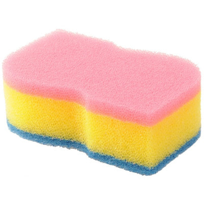 Kikulon "Pro Sponge 5P S" Профессиональная губка для посуды с антибактериальной пропиткой, трехслойная S-образная, жесткий верхний слой, 11x7x3,5 см, 5 шт в упаковке. (вид 2) Kikulon "Pro Sponge 5P S" Профессиональная губка для посуды с антибактериальной пропиткой, трехслойная S-образная, жесткий верхний слой, 11x7x3,5 см, 5 шт в упаковке. (фото, вид 2)