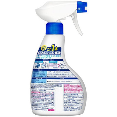 KAO "Magiс Clean Toilet" Спрей-пенка для туалета с мятным ароматом, 350 мл. (вид 1) KAO "Magiс Clean Toilet" Спрей-пенка для туалета с мятным ароматом, 350 мл. (фото, вид 1)