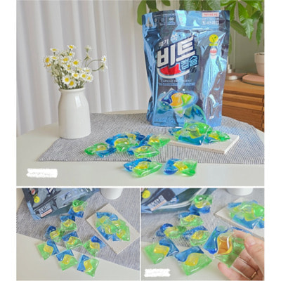 CJ Lion "Premium 4in1" Премиум капсулы для стирки белья 4 в 1 от стойких загрязнений, против неприятного запаха, аромат чайного дерева, 42 шт. (вид 4) CJ Lion "Premium 4in1" Премиум капсулы для стирки белья 4 в 1 от стойких загрязнений, против неприятного запаха, аромат чайного дерева, 42 шт. (фото, вид 4)