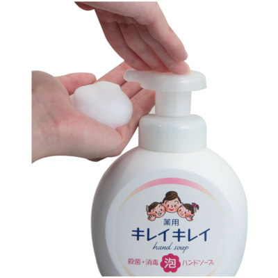 Lion "KireiKirei" Пенное антибактериальное мыло для рук - для всей семьи, с маслом лимона, фруктово-цитрусовый аромат, 500 мл. (вид 3) Lion "KireiKirei" Пенное антибактериальное мыло для рук - для всей семьи, с маслом лимона, фруктово-цитрусовый аромат, 500 мл. (фото, вид 3)