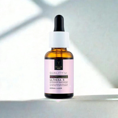 Quality First "Derma Laser Ulthera R" Антивозрастная сыворотка для упругости и эластичности кожи с ретинолом и ниацинамидом, 30 мл. (вид 3) Quality First "Derma Laser Ulthera R" Антивозрастная сыворотка для упругости и эластичности кожи с ретинолом и ниацинамидом, 30 мл. (фото, вид 3)