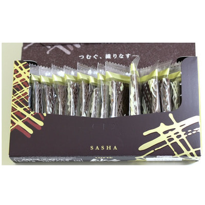 Lotte "Sasha" Комбинированный шоколад молочный с белым, 15 шт. (вид 5) Lotte "Sasha" Комбинированный шоколад молочный с белым, 15 шт. (фото, вид 5)