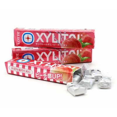 Lotte "Xylitol" Жевательная резинка со вкусом персика, 1 уп. х 14 шт. (вид 2) Lotte "Xylitol" Жевательная резинка со вкусом персика, 1 уп. х 14 шт. (фото, вид 2)