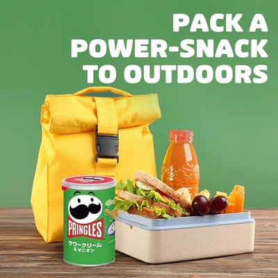 Kellogg "Pringles" Чипсы картофельные со вкусом сметаны и лука, банка, 53 г. (вид 4) Kellogg "Pringles" Чипсы картофельные со вкусом сметаны и лука, банка, 53 г. (фото, вид 4)