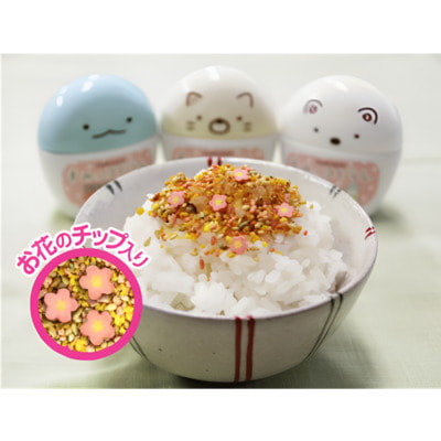 Marumiya "Furikake Sumikko Gurashi" Приправа к рису Фурикакэ Сумиккогураши с яйцом и лососем, 20 г. (вид 1) Marumiya "Furikake Sumikko Gurashi" Приправа к рису Фурикакэ Сумиккогураши с яйцом и лососем, 20 г. (фото, вид 1)