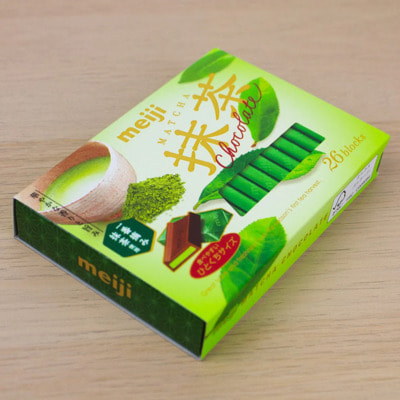 Meiji "Matcha Chocolate Box" �������� ������� � ���� �����, 26 ��. ,120 �. (����, ��� 4)