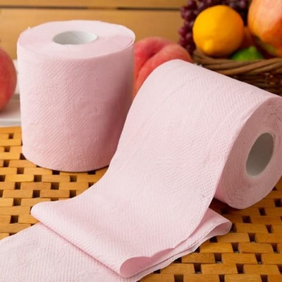 Marutomi "Tissue Fruit Basket Peach Double" Туалетная бумага двухслойная, с ароматом персика, 12 рулонов по 27,5 м. (вид 2) Marutomi "Tissue Fruit Basket Peach Double" Туалетная бумага двухслойная, с ароматом персика, 12 рулонов по 27,5 м. (фото, вид 2)