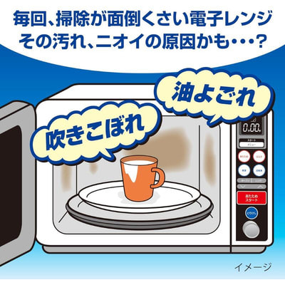 Kobayashi "Microwave-Oven Cleaner" �������� ��� ������� ������������� �����, ������ 210 �� � 290 �� � 3 ��. (����, ��� 1)