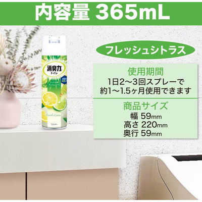 ST "Deodorant Force" Дезодорирующий освежитель воздуха для туалета, с ароматом свежего цитруса, 365 мл. (вид 3) ST "Deodorant Force" Дезодорирующий освежитель воздуха для туалета, с ароматом свежего цитруса, 365 мл. (фото, вид 3)