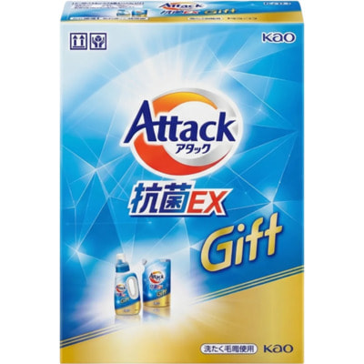 KAO "Attack Antibacterial EX Gift K AR-10A" ����� ����������������� ������ �������� ��� ������ ����� � ����������������� ��������, 750 �. � 1 ��.+ 590 �. � 1 ��. (����, ��� 1)