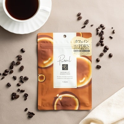 Maruman "Pureal Caffeine Lift Essence Mask" Омолаживающая маска-лифтинг с PDRN и кофеином для упругости и сияния, 7 шт. (вид 3) Maruman "Pureal Caffeine Lift Essence Mask" Омолаживающая маска-лифтинг с PDRN и кофеином для упругости и сияния, 7 шт. (фото, вид 3)