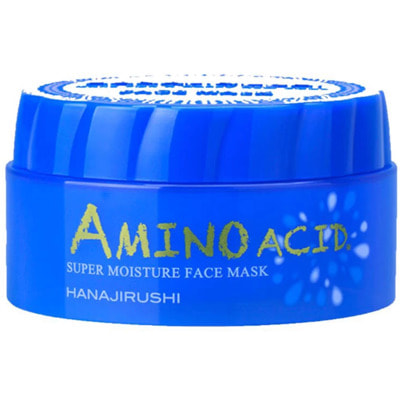 Hanajirushi "Amino Acid Super Moisture Face Mask" ����������� ����������� ����������� ����� ��� ���� � ��������������, 80 �. (����, ��� 1)