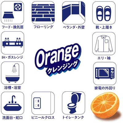 Yuwa Chemical Co., Ltd. "Tomokazu Orange Cleansing" Универсальное чистящее средство с маслом апельсина против стойких загрязнений, жира и наклеек, 300 мл. (вид 1) Yuwa Chemical Co., Ltd. "Tomokazu Orange Cleansing" Универсальное чистящее средство с маслом апельсина против стойких загрязнений, жира и наклеек, 300 мл. (фото, вид 1)