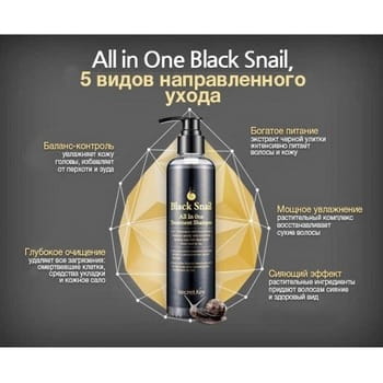 Secret Key "Secret Key Black Snail All in One Treatment Shampoo"       , 250 . (,  1)