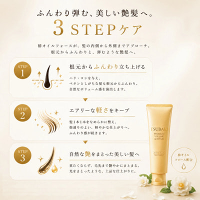 Shiseido "Tsubaki Premium Volume Repair" ����� ��� �������������� � �������� ������ �������, � ������ �������, ��������-��������� ������, 180 �. (����, ��� 4)