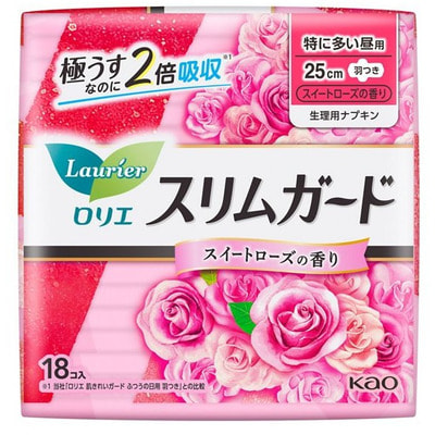 KAO "Laurier Cleanguard Long Sweet Rose" ������� ������������� ���������, ������, � ����������, � �������� ����, 25 ��, 18 ��. (����, ��� 1)