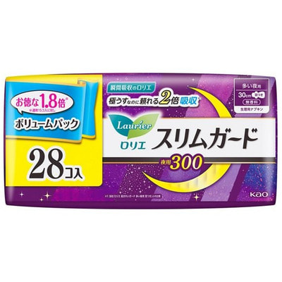 KAO "Laurier Slimguard Night Value Pack" ������������ ������ ������������� ���������, � ����������, ��� �������, 30 ��, 28 ��. (����, ��� 3)