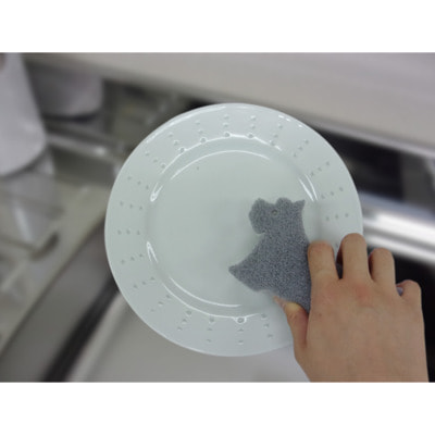 Ohe Corporation "Schnauzer Kitchen" Трехслойная губка для мытья посуды, 1 шт. (вид 3) Ohe Corporation "Schnauzer Kitchen" Трехслойная губка для мытья посуды, 1 шт. (фото, вид 3)