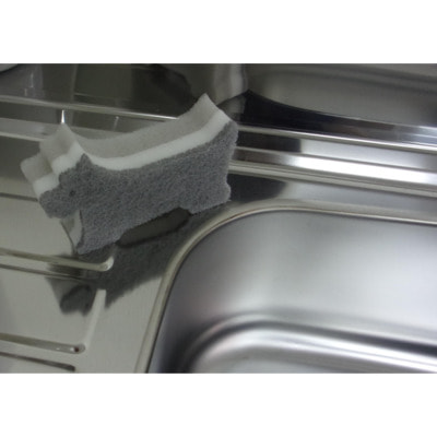 Ohe Corporation "Schnauzer Kitchen" Трехслойная губка для мытья посуды, 1 шт. (вид 4) Ohe Corporation "Schnauzer Kitchen" Трехслойная губка для мытья посуды, 1 шт. (фото, вид 4)