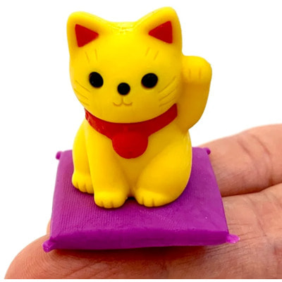 Iwako "Kokeshi Doll&Lucky Cat" Набор фигурных ластиков-пазлов в виде кукол Кокеши, котов счастья и подушек, 5 шт. + 2 шт. (вид 9) Iwako "Kokeshi Doll&Lucky Cat" Набор фигурных ластиков-пазлов в виде кукол Кокеши, котов счастья и подушек, 5 шт. + 2 шт. (фото, вид 9)