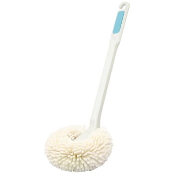 Ohe Corporation "Bath Sponge" Губка для ванной, круглой формы (длина ручки 35 см). (фото, вид 1)