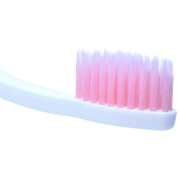Dental Care "Fluorine Toothbrush Set" Зубная щётка "Фтор" cо сверхтонкой двойной щетиной (средней жёсткости и мягкой), 4 шт. (фото, вид 1)