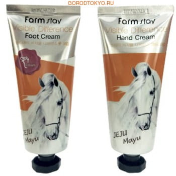 FarmStay "Visible Difference Jeju Mayu Complete hand & foot cream" :         , 100+100 . (,  1)