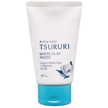 BCL "Tsururi" Пенка-скраб для глубокого очищения кожи, с французской белой глиной и японским маннаном, 120 г. (фото, вид 2)
