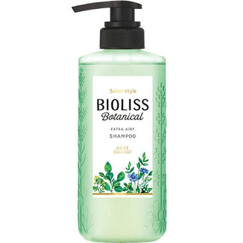 Kose Cosmeport "Salon Style - Bioliss Botanical" Шампунь для придания объема волосам, свежий цитрусовый аромат, 480 мл. (фото, вид 2)