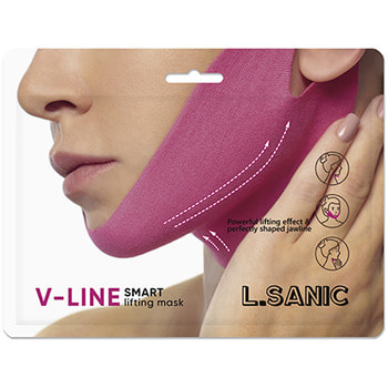 L.Sanic "V-Line Smart Lifting Mask" Маска-бандаж для коррекции овала лица, 11 гр. (фото, вид 2)