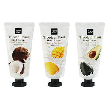 FarmStay "Tropical Fruit Hand Cream Avocado & Shea Butter"    " "     , 50 . (,  2)