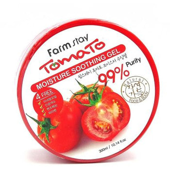 FarmStay "Tomato Moisture Soothing Gel" Увлажняющий успокаивающий гель с экстрактом томата, 300 мл. (фото, вид 1)