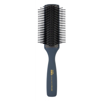Vess "Skelton brush" Профессиональная расческа для укладки волос, с антибактериальным эффектом, цвет ручки серый. (фото, вид 1)